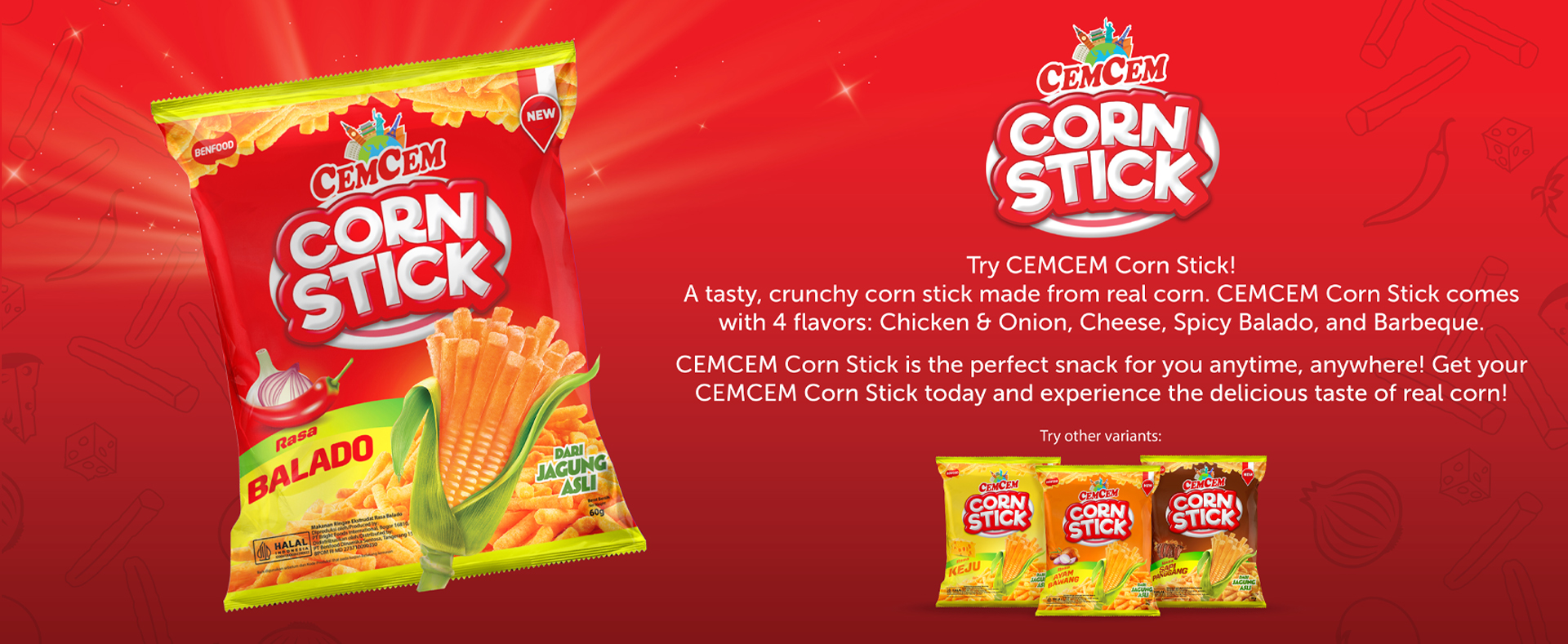 Corn Stick Balado