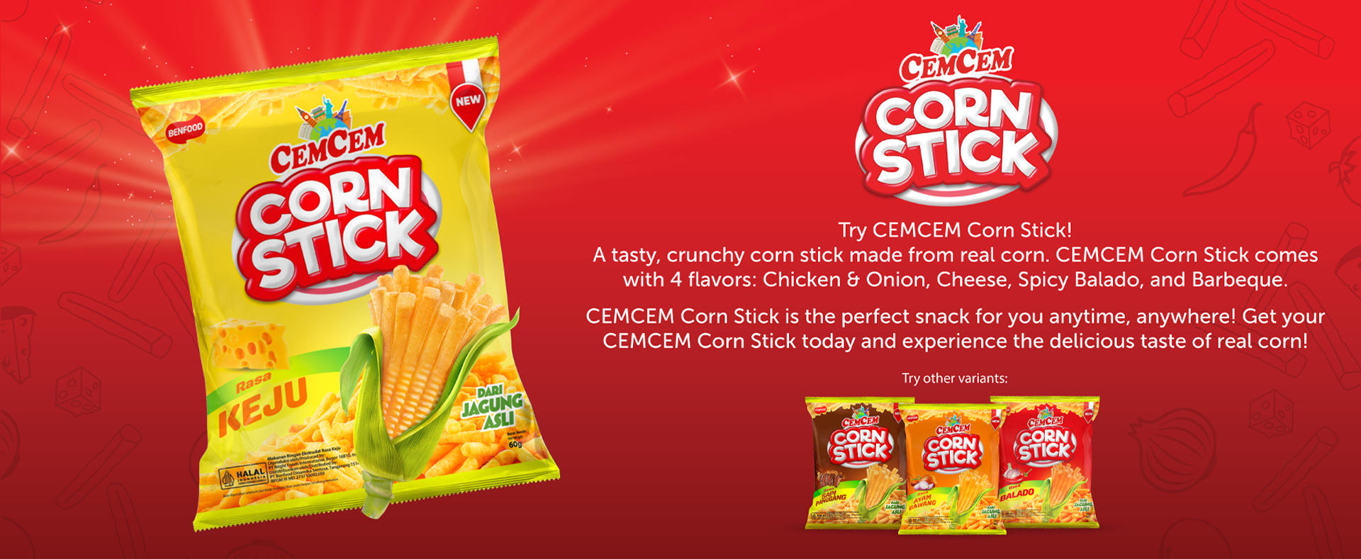 Corn Stick Keju