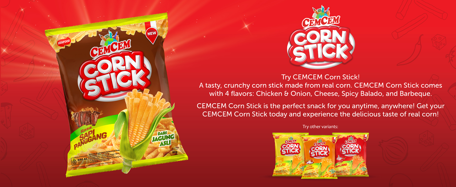 Corn Stick Sapi Panggang